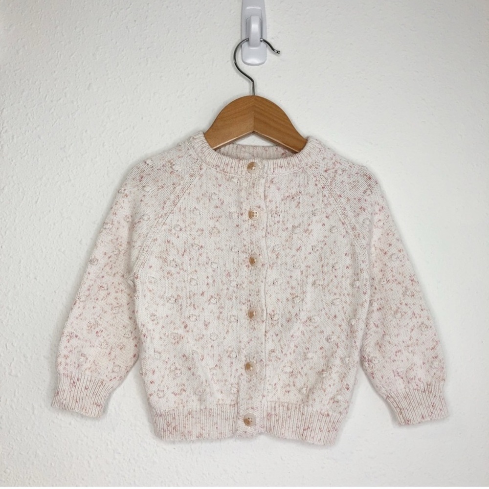 Jamie Kay cardigan sweater Dotty candy sprinkles size 3 years